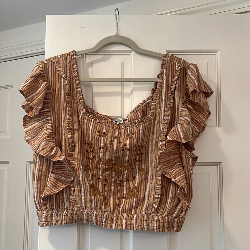American Eagle Cropped Tank